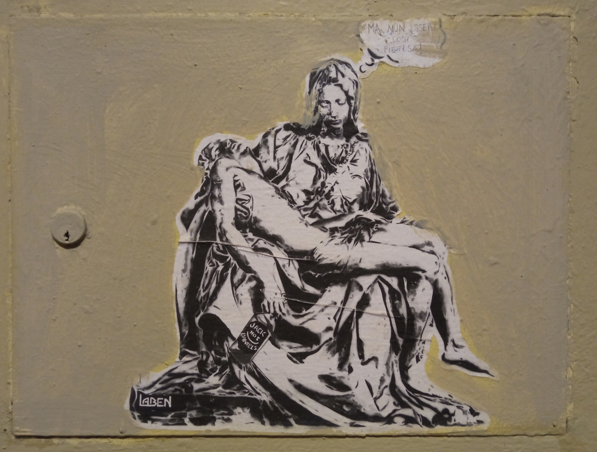 Straßenkunst in Florenz