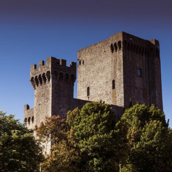 Die Burg der Aldobrandeschi in Piancastagnaio