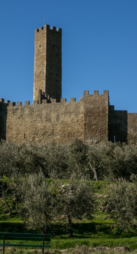Die Burg von Montecchio Vesponi