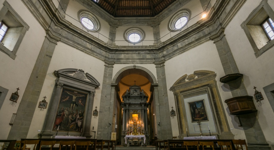 Kirche Madonna della Consolazione - Innensicht