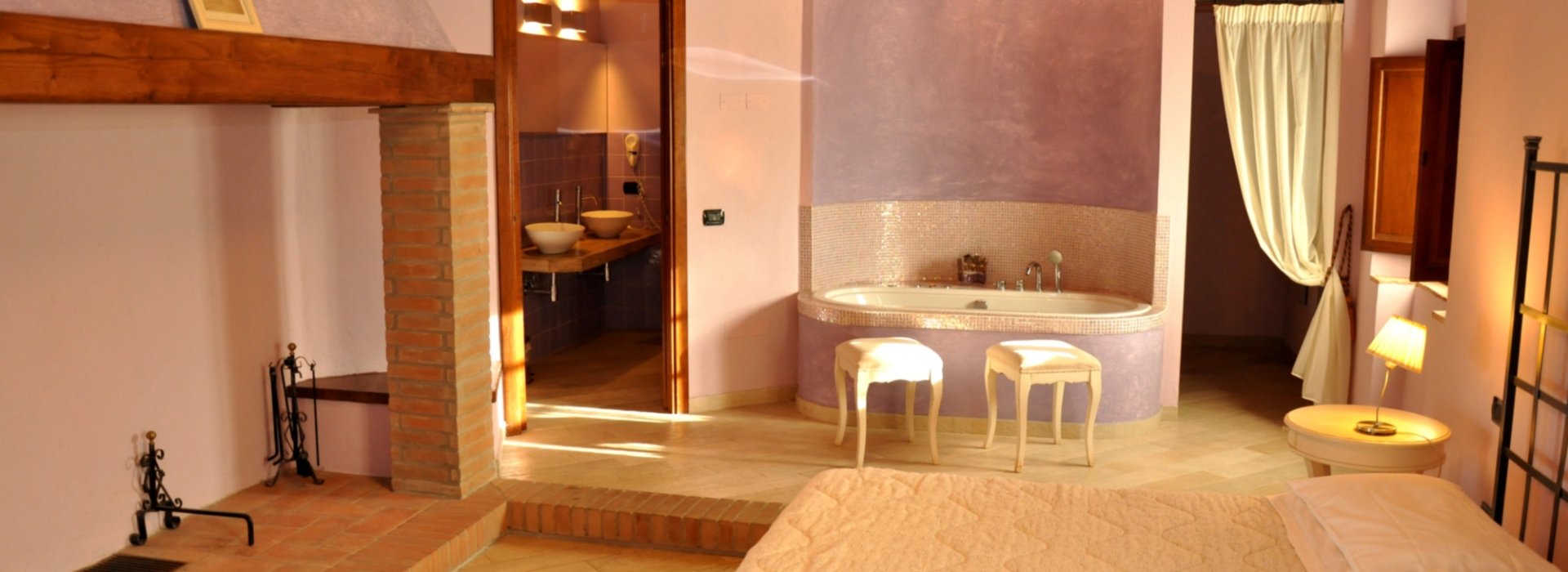 Soggiorno romantico a Empoli in suite con vasca idromassaggio