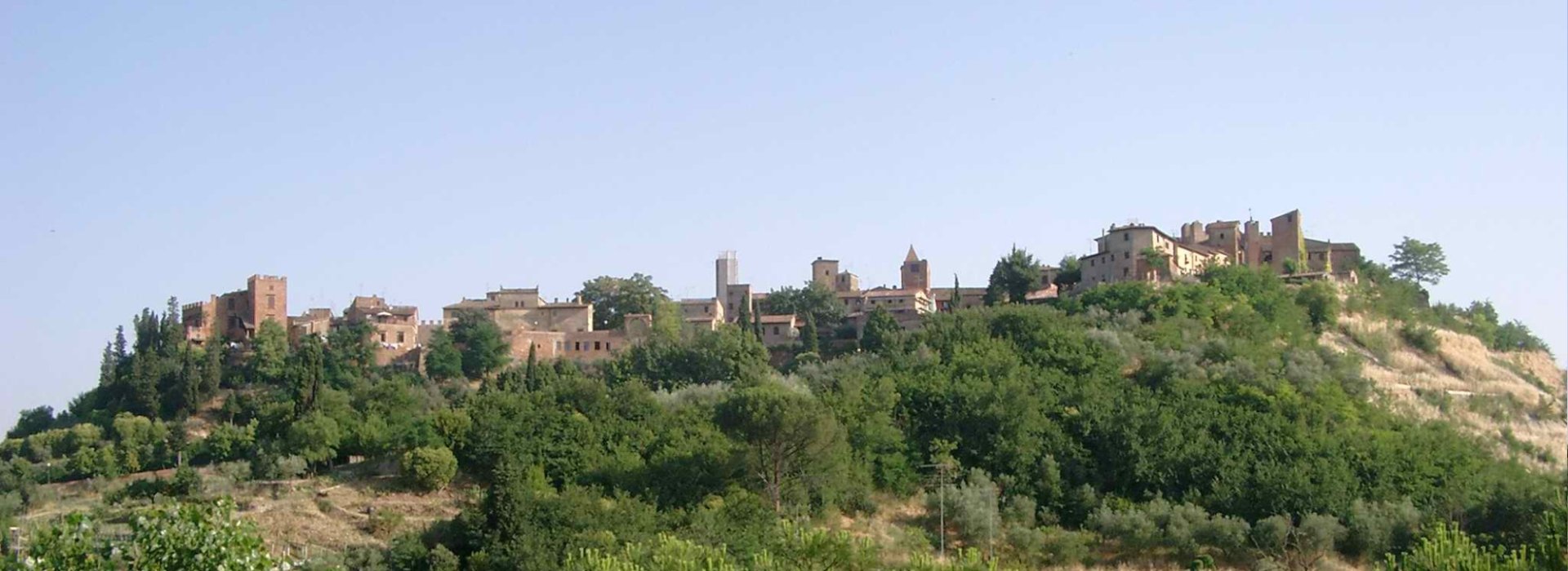 Il borgo medievale di Certaldo Alto dove visiteremo Casa Boccaccio.