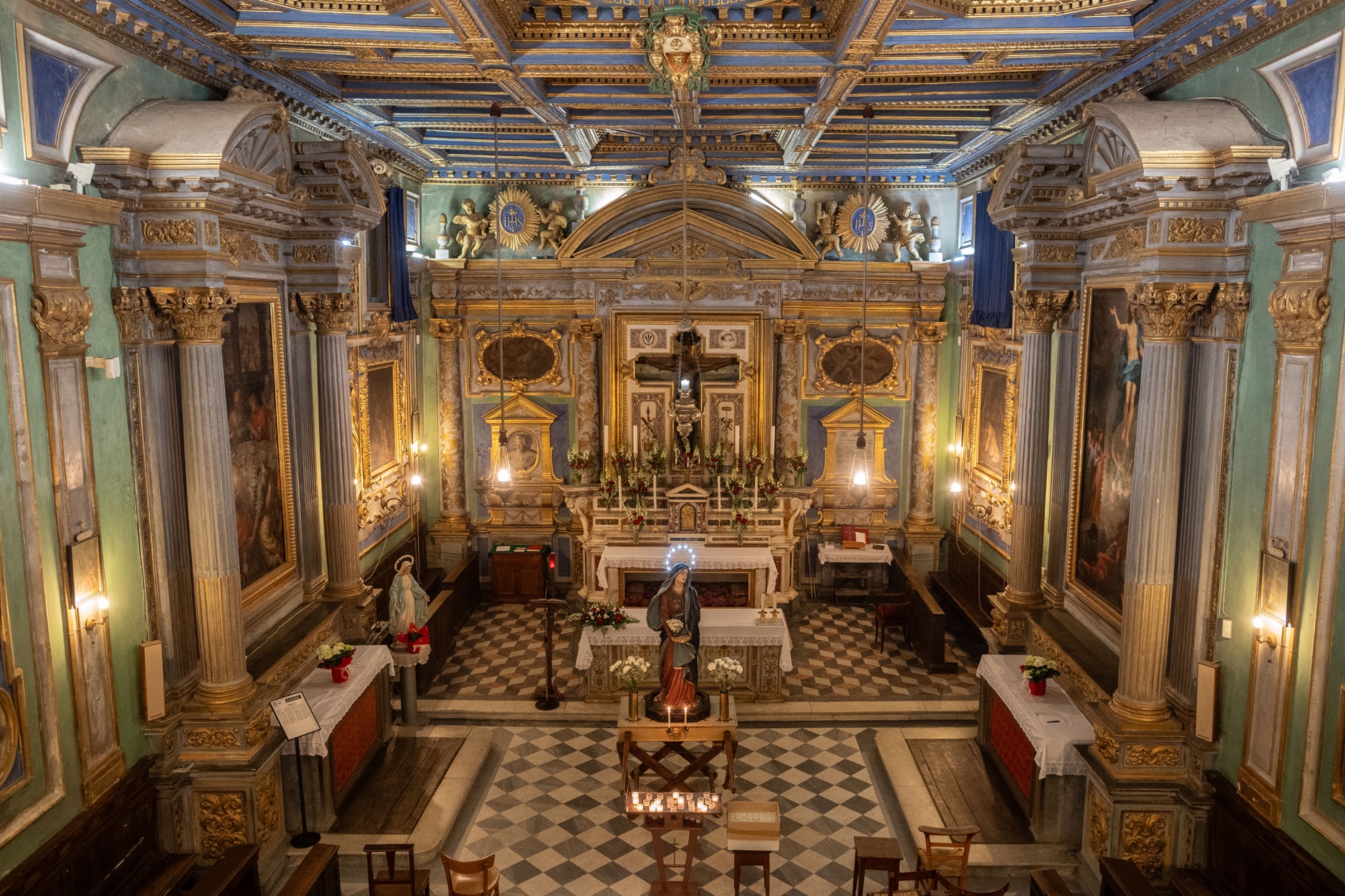 Inside of the Church of Jesus, Castiglion Fiorentino