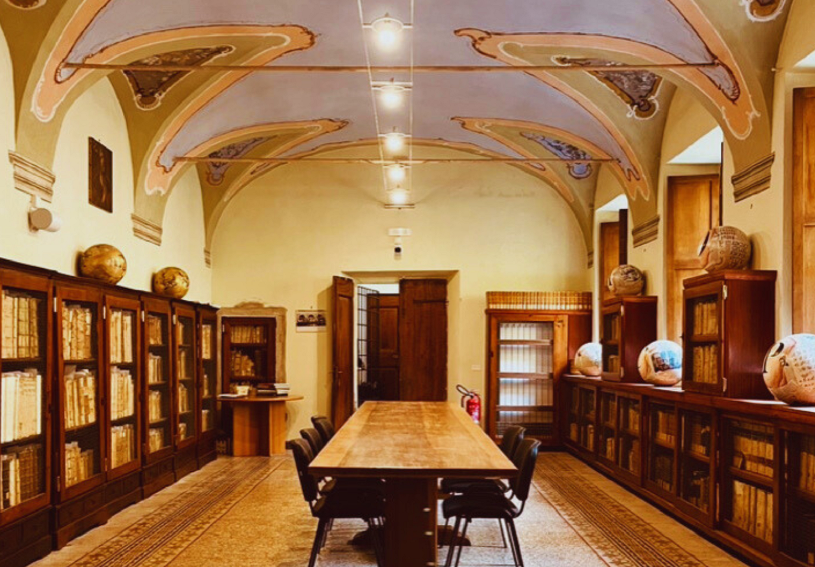 Interior de la Biblioteca
