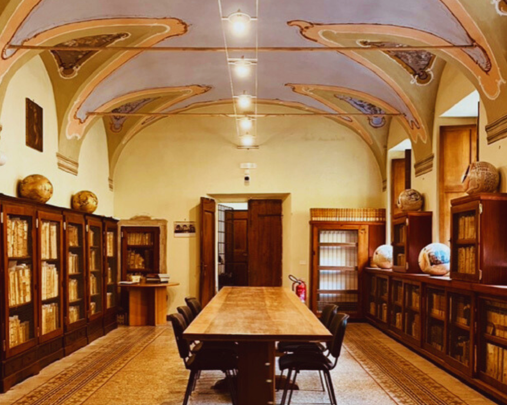 Innenräume der Bibliothek