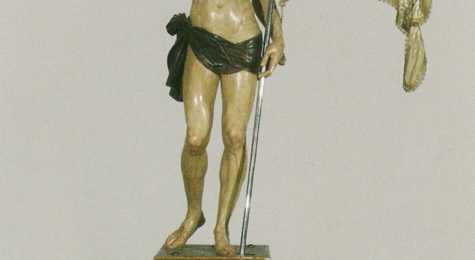 Risen Christ, processional statue