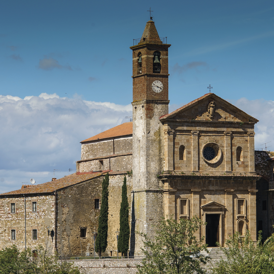 The Church of San Biagio in Caldana in Gavorrano