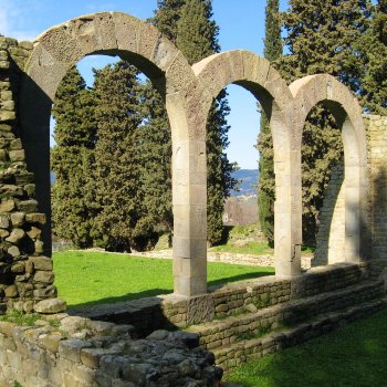 Fiesole, thermes romains