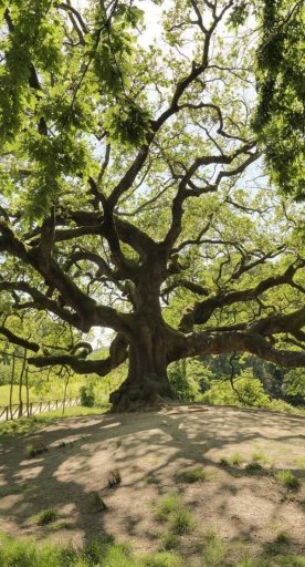 The oak of the witches in Capannori