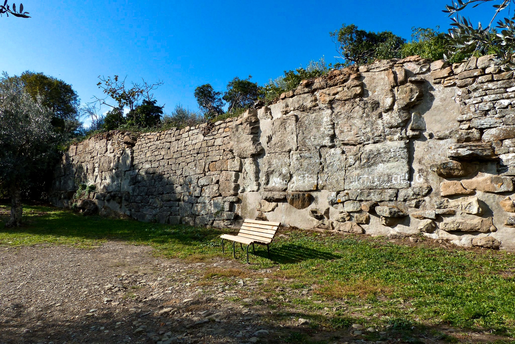 Die Mauern von Fiesole