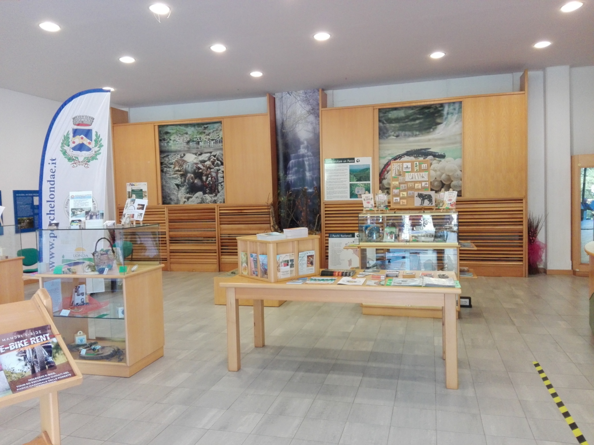 Visitor center in Londa
