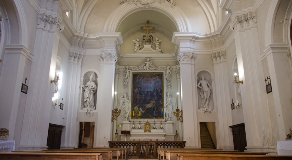 L'église de Santa Croce à Sinalunga