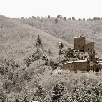 Winter in Castel San Niccolò (Casentino)