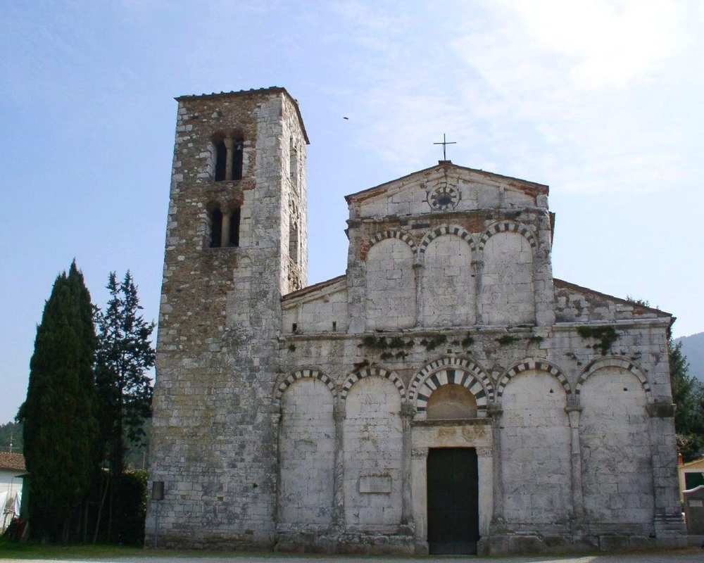 Ancienne église paroissiale Pieve di Santa Maria del Giudice, de Saint Jean Baptiste