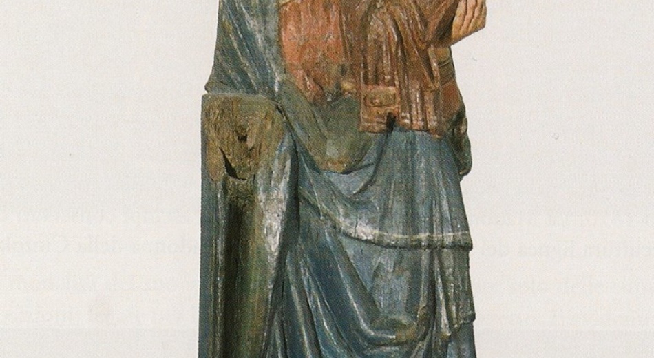 Madonna of Petrognano, wooden sculpture