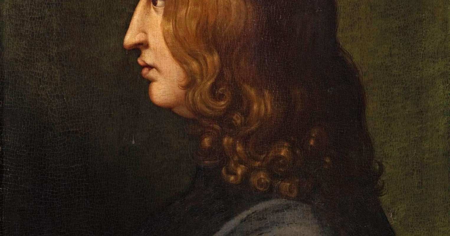Pico de la Mirandola en la Galería Uffizi de Florencia