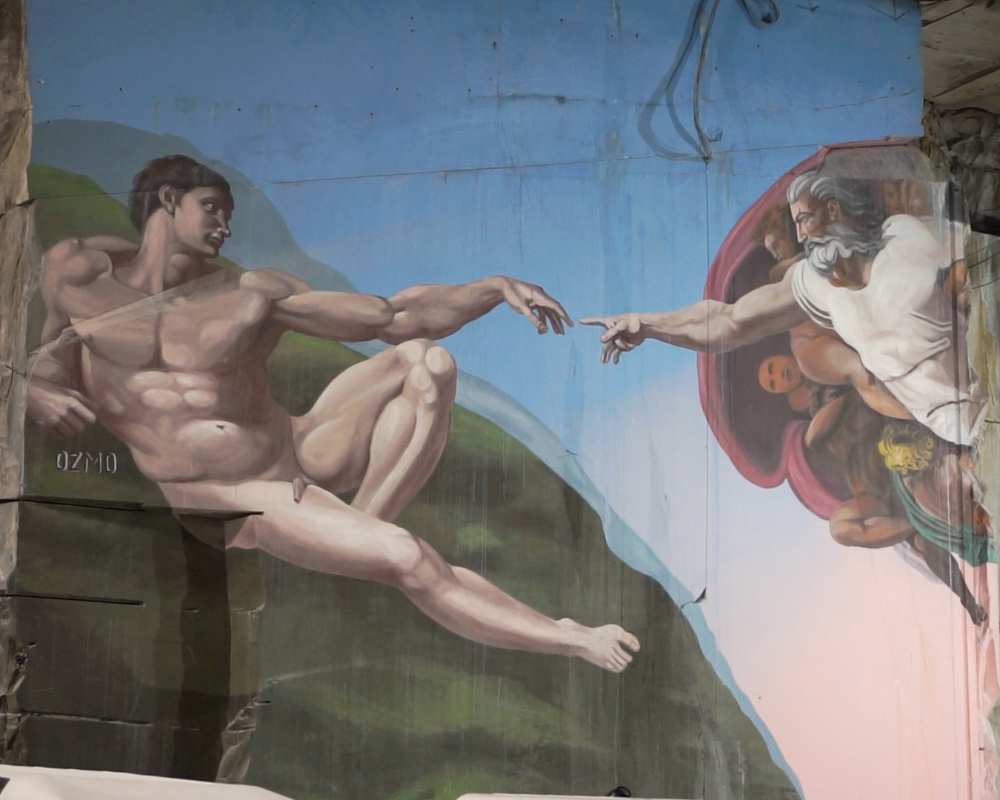 The genesis of Michelangelo by Ozmo