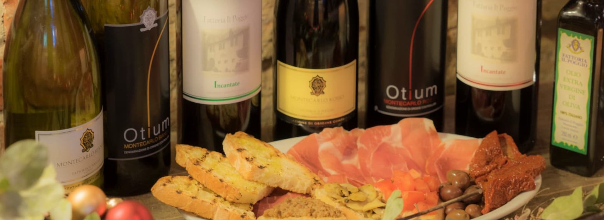 Degustazione di vino toscano e tagliere di salumi in Toscana a Montecatini Terme