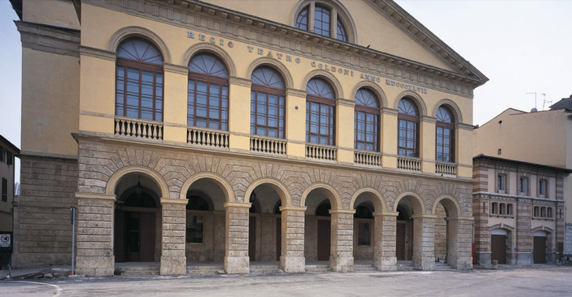 Das Teatro Goldoni in Livorno