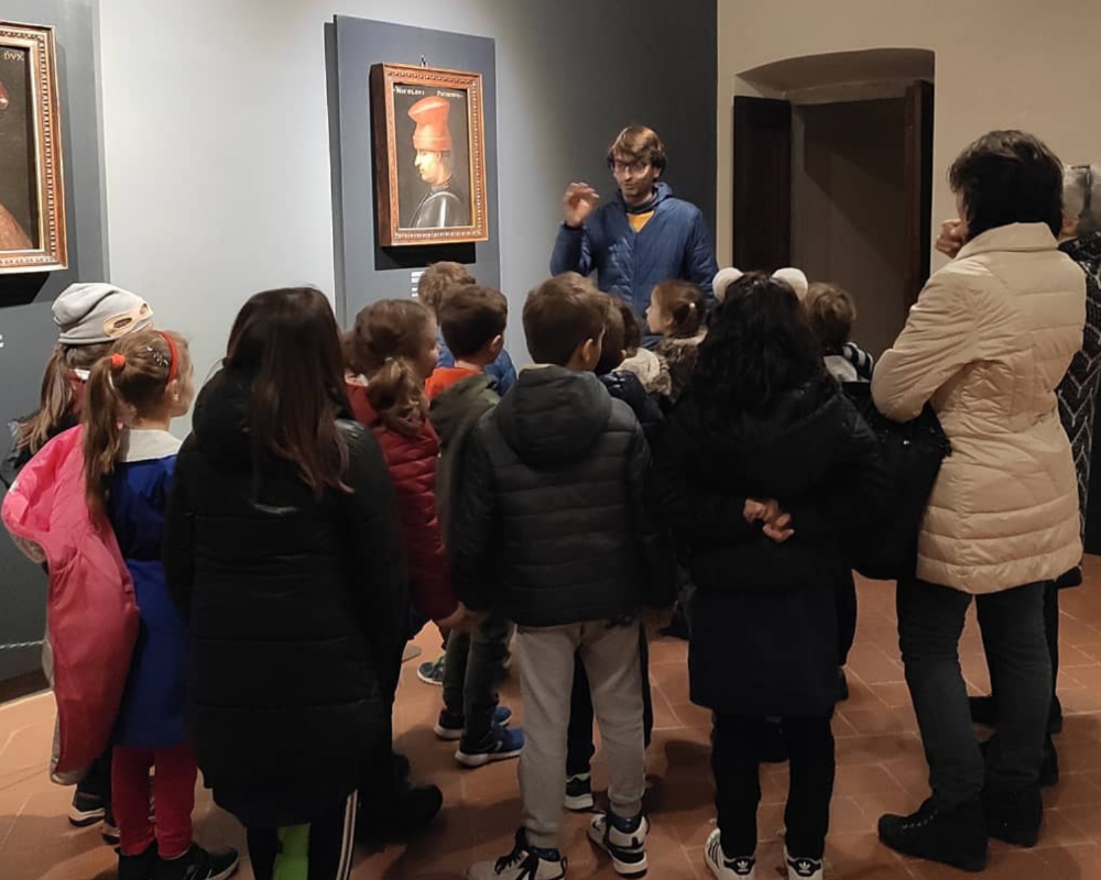 Laboratori per bambini sul tema di Piero della Francesca
