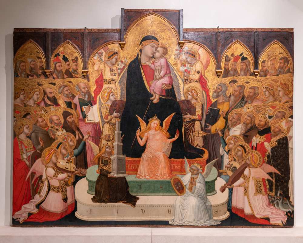 La Maestà di Ambrogio Lorenzetti