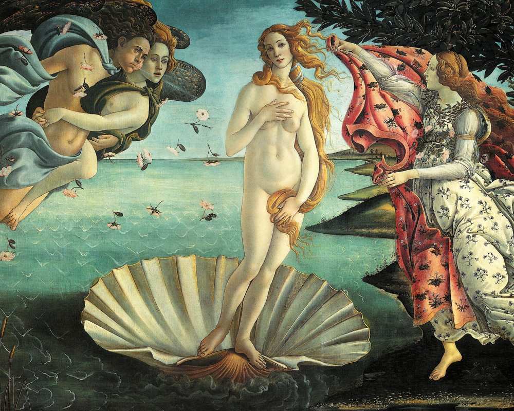 Birth of Venus, Botticelli