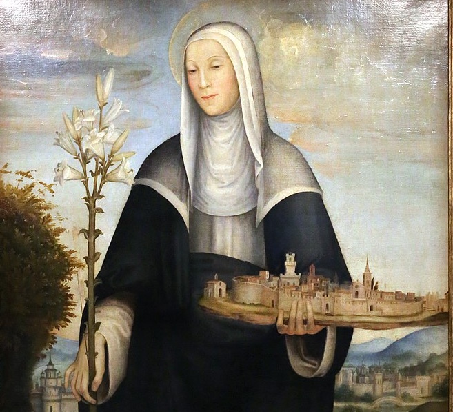 Heilige Agnes Segni, Domenico Beccafumi