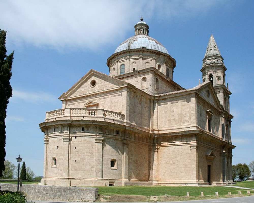 San Biagio church in Montepulciano