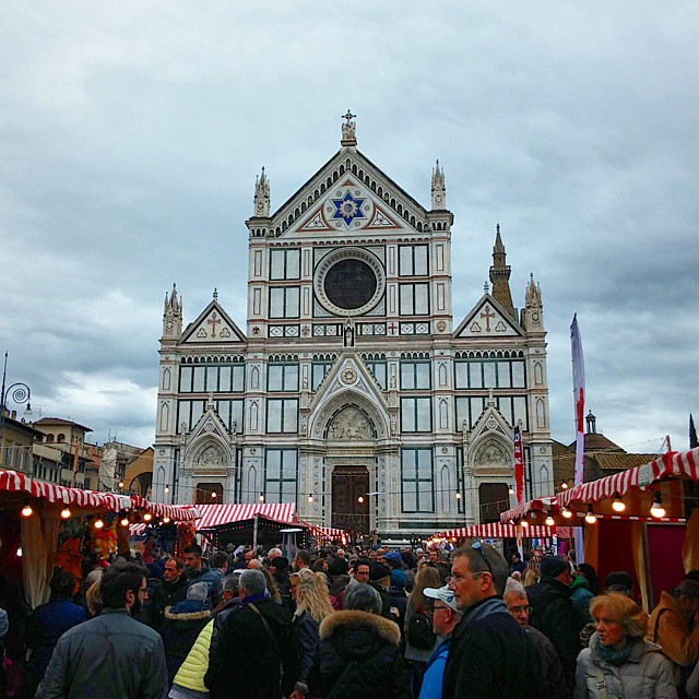 Der Weihnachtsmarkt von Santa Croce