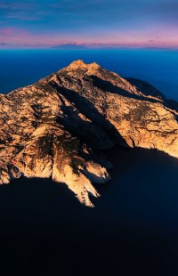 Isla de Montecristo vista desde lo alto