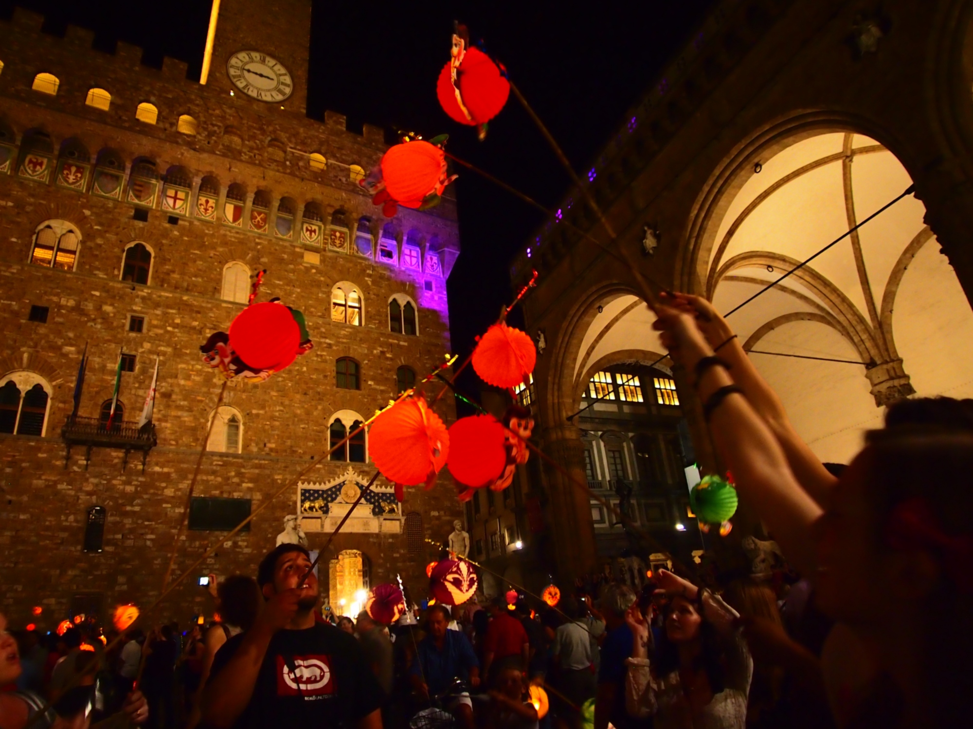 Fiesta de la Rificolona en Florencia