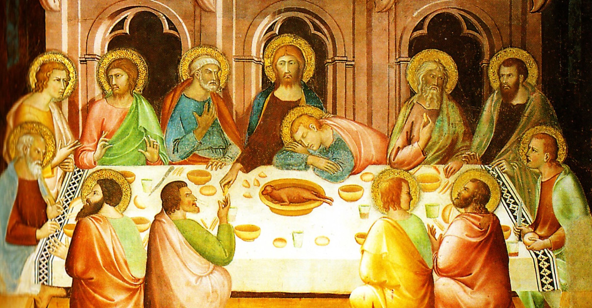Last Supper - Collegiate Church of San Gimignano