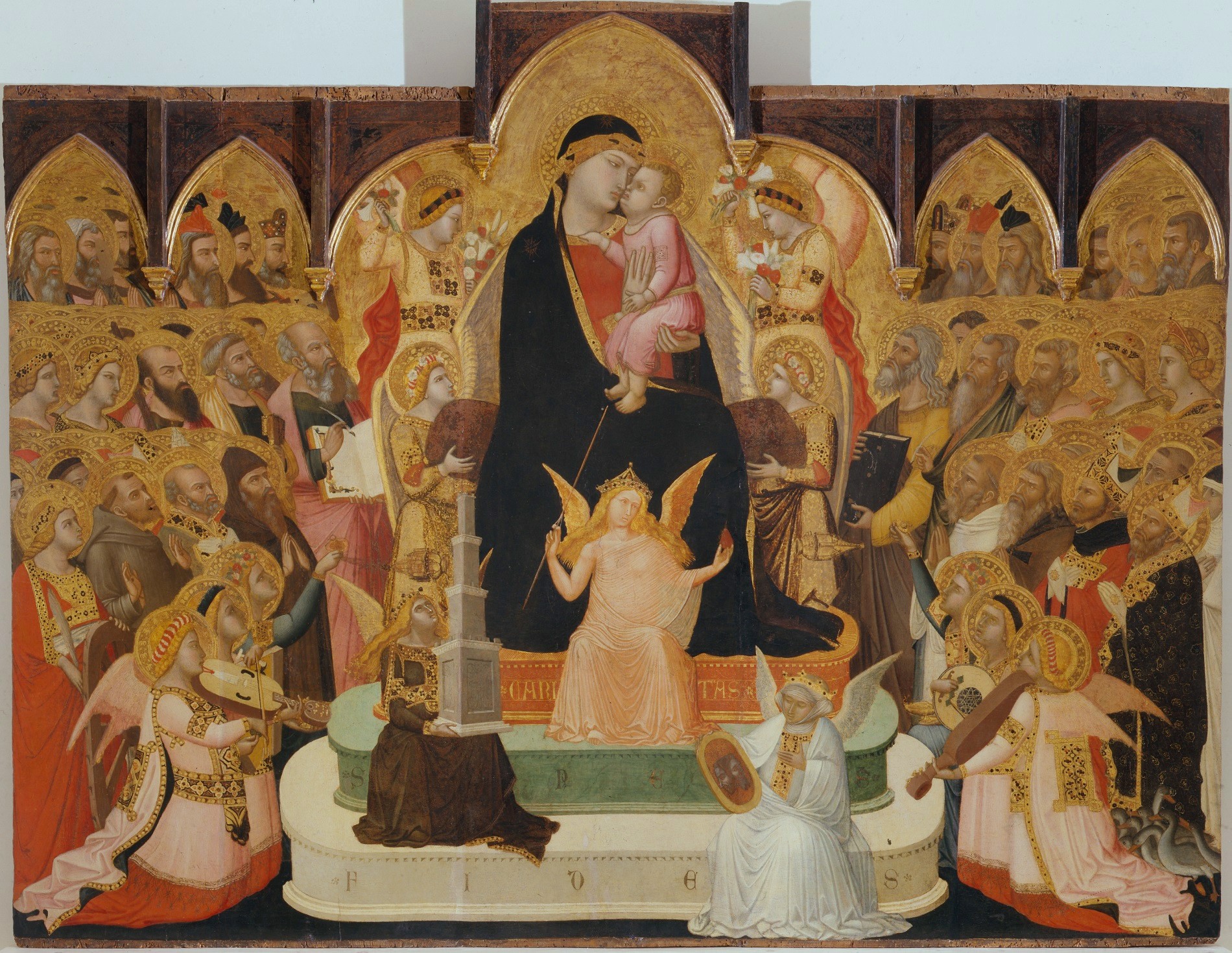 Maestà von Ambrogio Lorenzetti