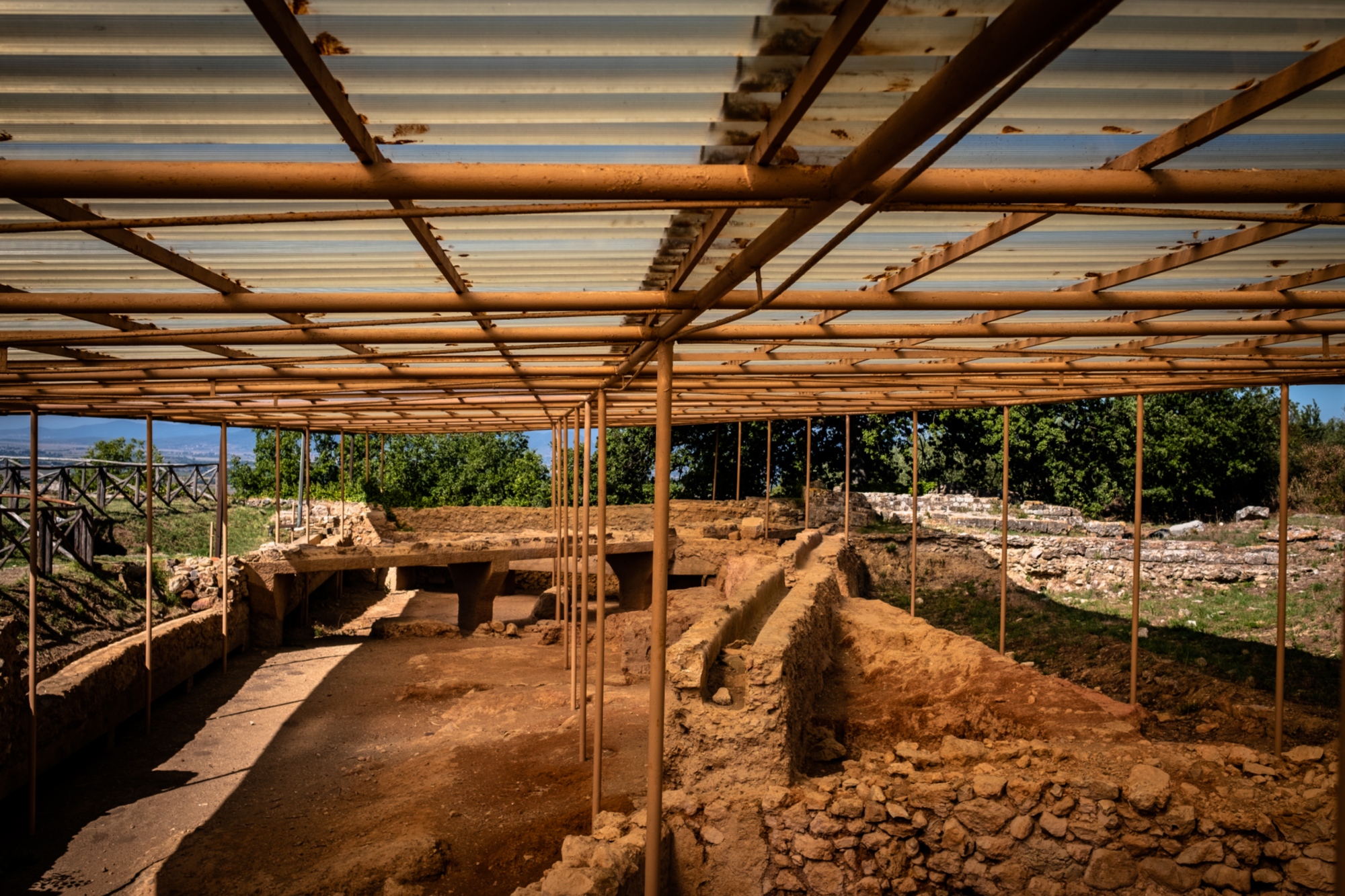 The Etruscan forum