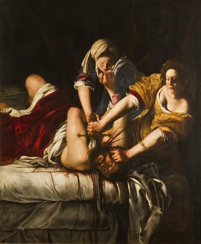 Judith décapitant Holopherne, Artemisia Gentileschi