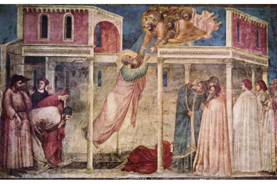 Ascension of St John the Evangelist, Peruzzi Chapel