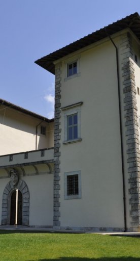El Palacio de los Medici en Seravezza