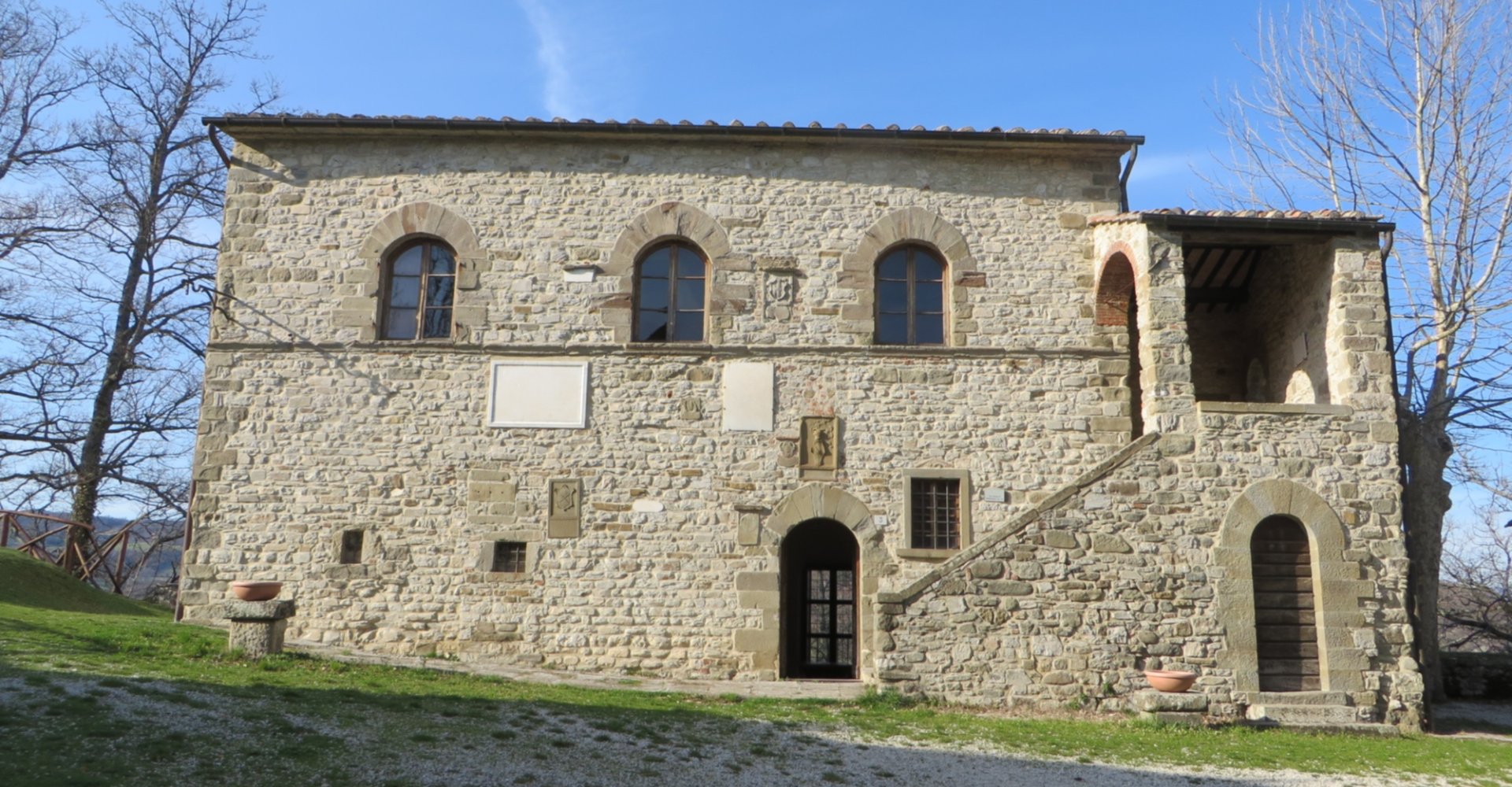 Die Burg von Caprese Michelangelo