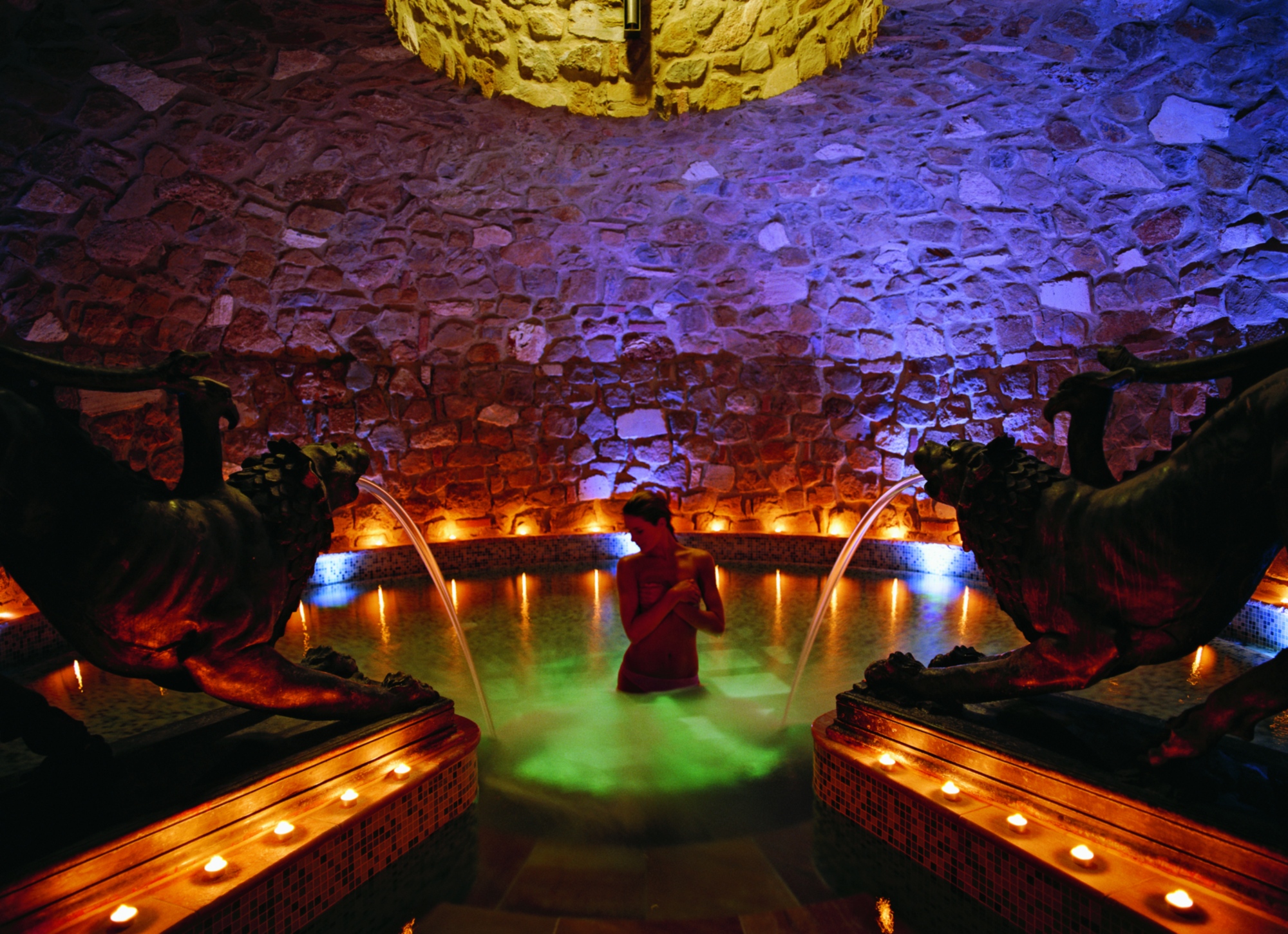 La Grotta Salina de l'hôtel Adler