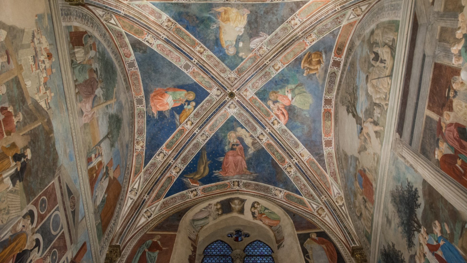 Die Basilika San Francesco in Arezzo