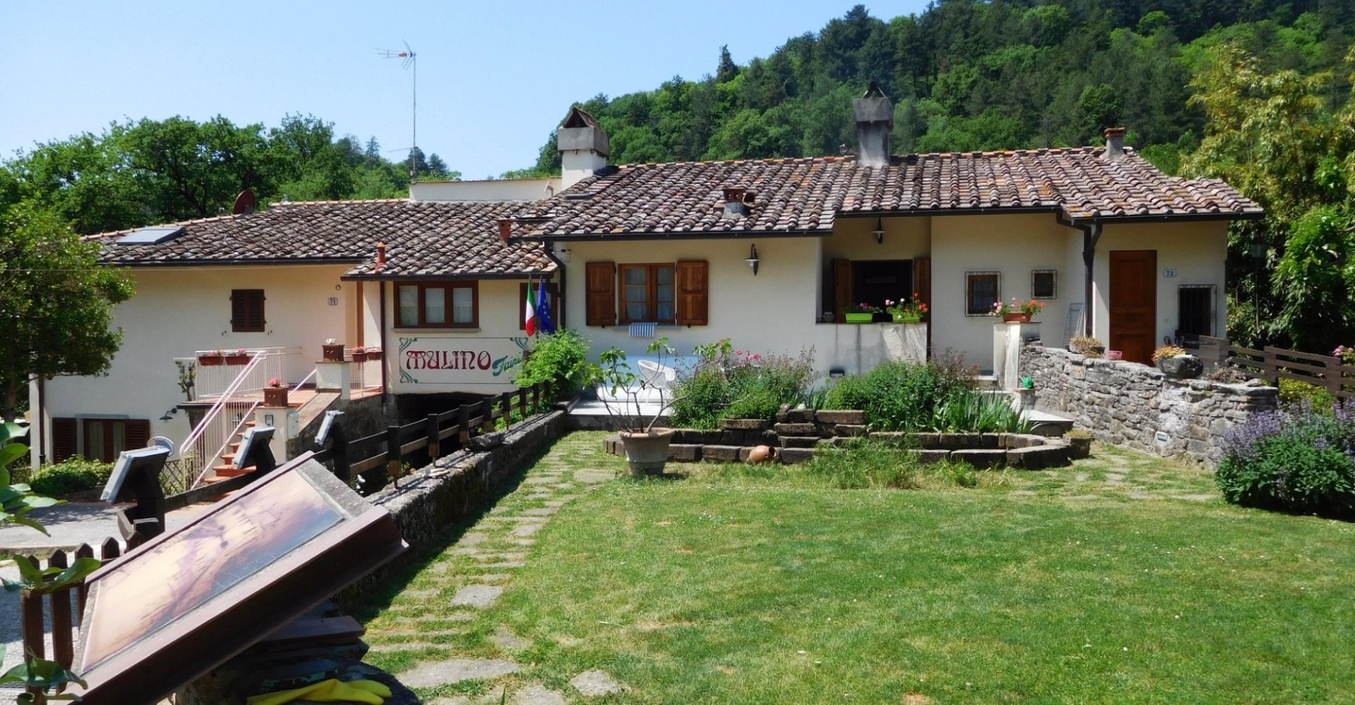 Die Faini-Mühle in Borgo San Lorenzo