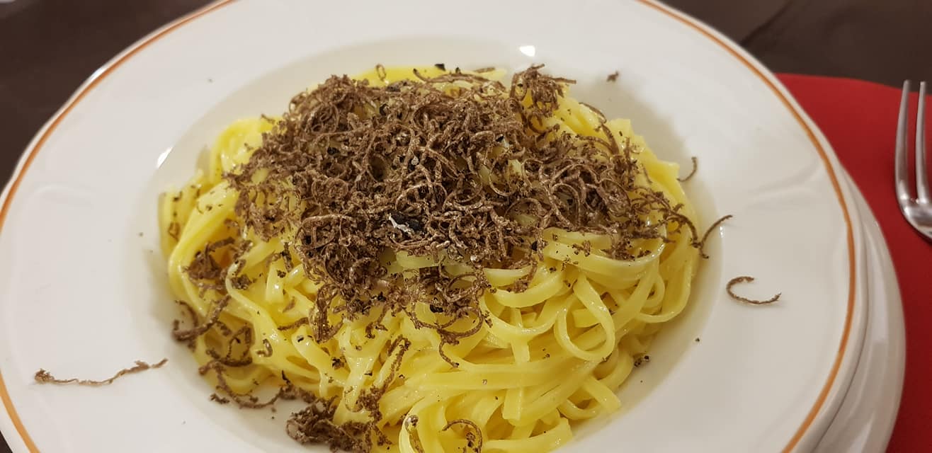 tagliolini with truffle
