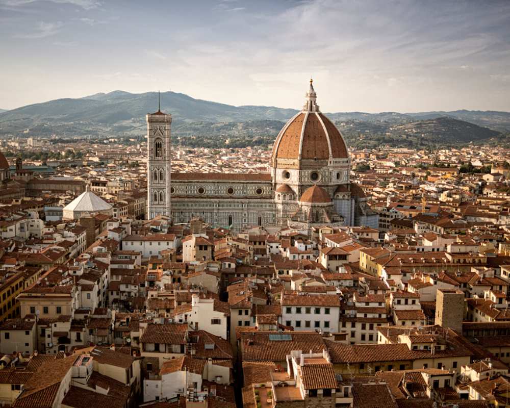 Florence vue de la tour du Palazzo Vecchio