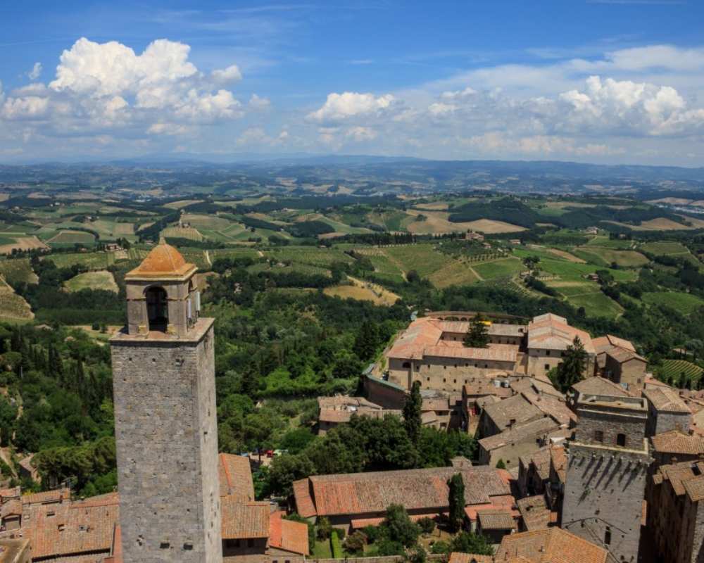 Aimez-vous la vue depuis la Torre Grossa à San Gimignano ?