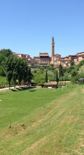 Der Garten de' Pecci, Siena