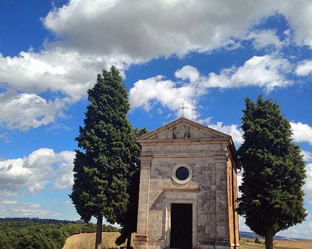 Die Kapelle der Madonna di Vitaleta