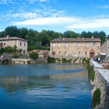Wasserbecken in Bagno Vignoni