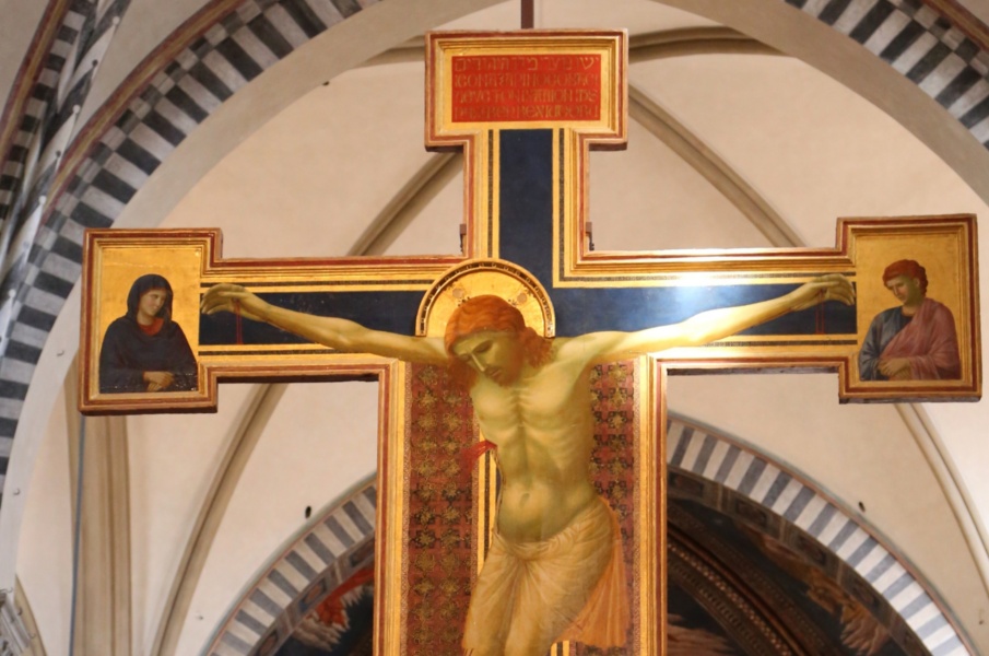 Crucifijo en la Basílica Santa María Novella