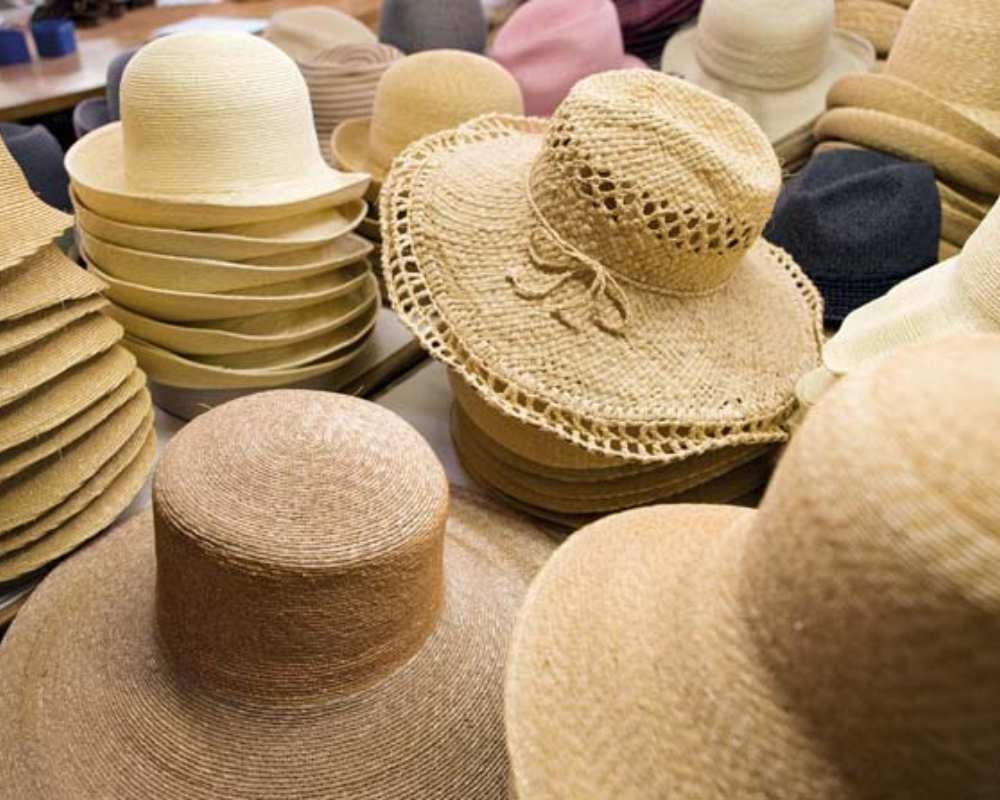 Chapeaux de paille à Florence