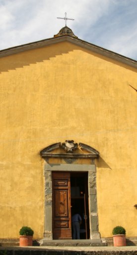 Die Pfarrkirche San Niccolò in Marliana
